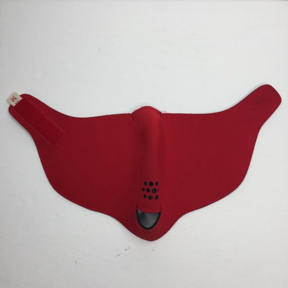 Vintage 80s Adult Red Neoprene Ski Face Mask Snowboard Snow Size Medium - Picture 11 of 14